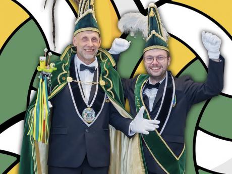 Prins Michel en adjudant Frank